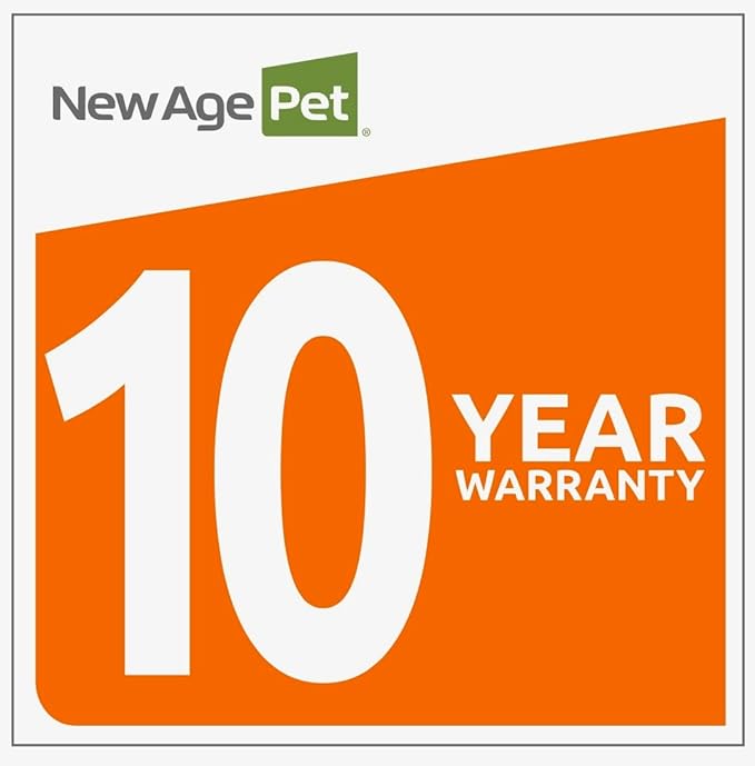 New Age Pet ECOFLEX Dog Crate End Table - Furniture-Style Pet Crate for Crate Trained Dogs - Stainless Steel Tubing & a Latched Closure - 10 Year Manufacturer's Warranty, X-Large, Black