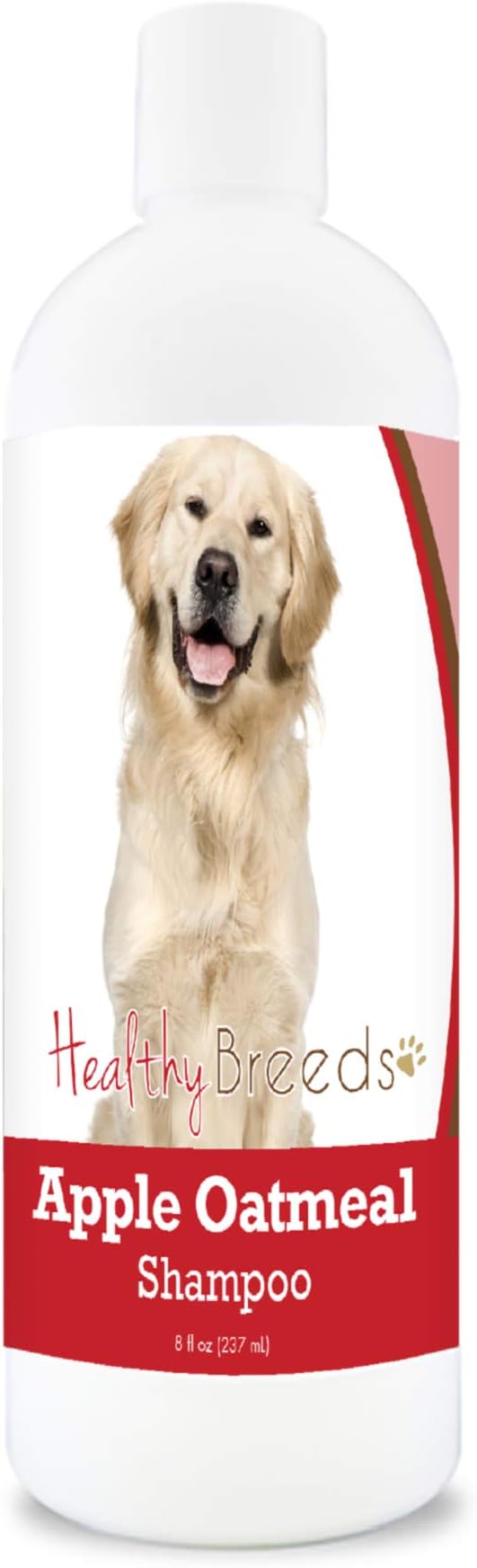 Healthy Breeds Golden Retriever Apple Oatmeal Dog Shampoo - All Natural, Tearless & Hypoallergenic Cleanser & Conditioner - Best for Dry, Itchy or Irritated Skin - 8 oz