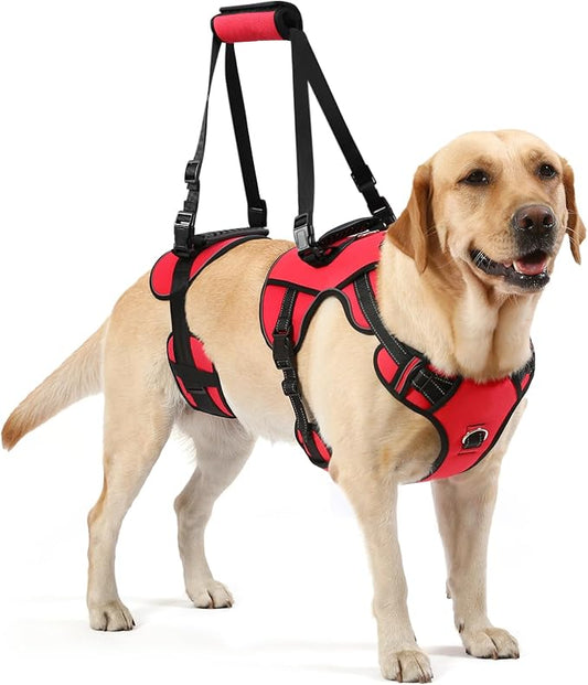 NOYAL Dog Lift Harness Pet Support Rehabilitation Sling Lift Front-Only, Rear-Only or Full-Body for Old, Disabled, Joint Injuries, Arthritis, Loss of Stability Dogs