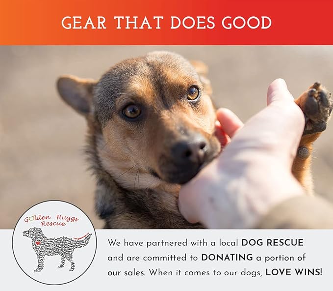 SPOT THE DOG! Reflective Dog Bandanas - High Visibility Safety Dog Accessories for Small, Large Dogs, Orange Collar, Scarf, Kerchief, Bib for Hunting, Camping, Walking at Night (Blaze Orange, XS-S)