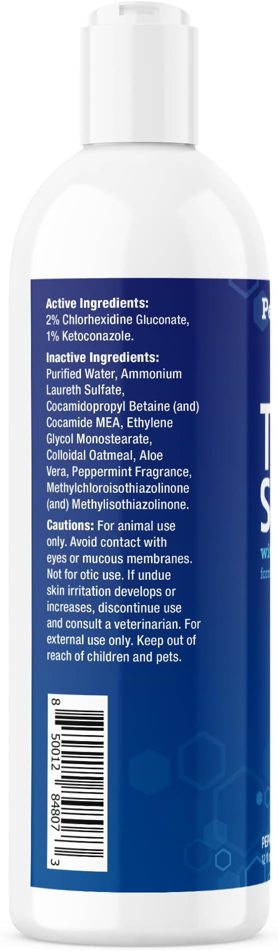 Pet MD TopicalShampoo for Dogs, Cats, & Horses- 12 oz