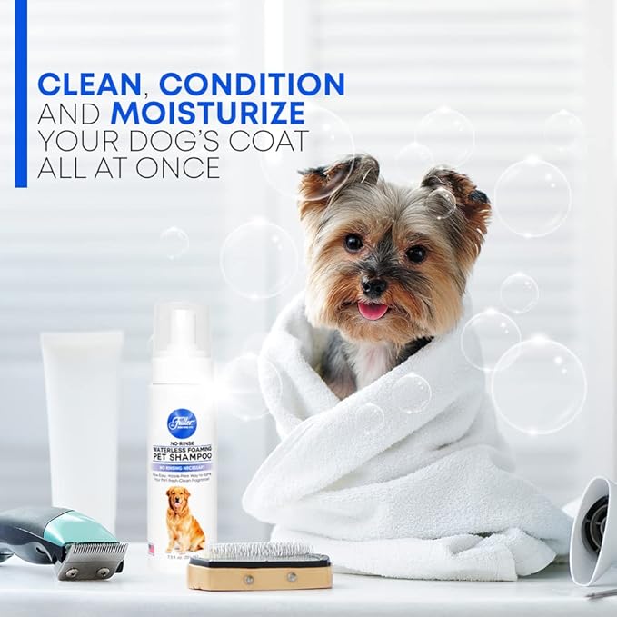 No-Rinse Waterless Foaming Pet Shampoo Refill
