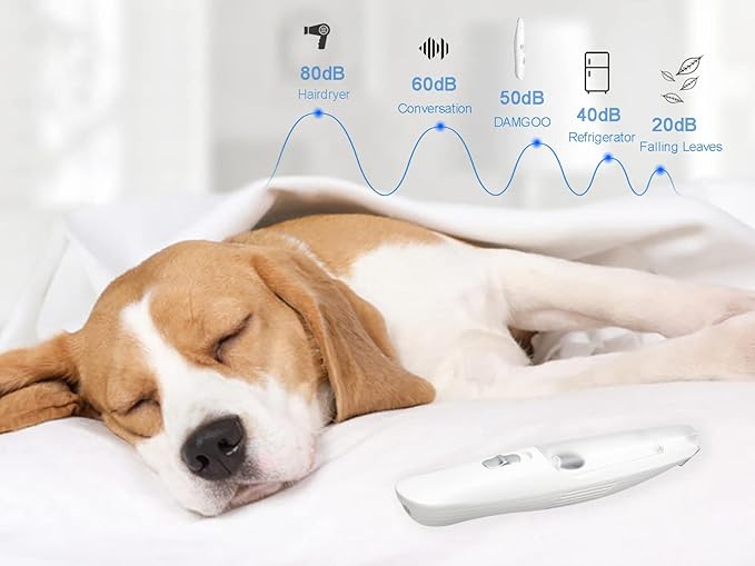 Electric Dog Paw Fur Vacuum Trimmer Christmas Cordless Ear Hair Clipper Small Cats Mini Dogs Shavers Light up Puppy Grooming Clippers 2 Speeds Rechargeable Cat Trimmers Quiet Grooming