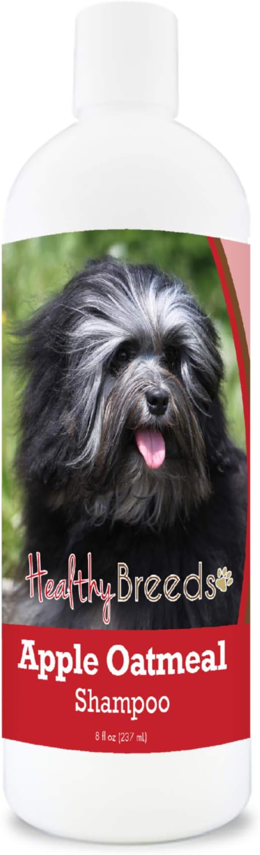 Healthy Breeds Lowchen Apple Oatmeal Dog Shampoo - All Natural, Tearless & Hypoallergenic Cleanser & Conditioner - Best for Dry, Itchy or Irritated Skin - 8 oz