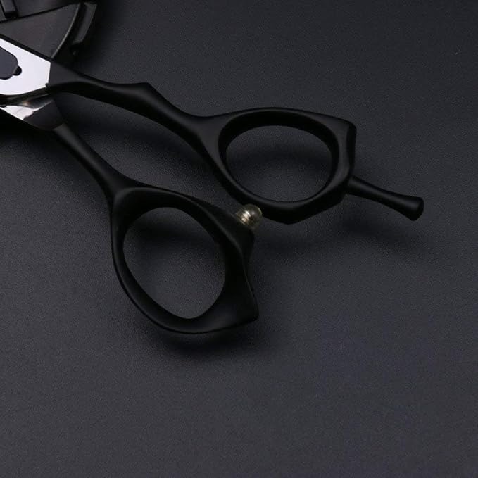 8.0 Inch Black Cutting& Chunker Pet Grooming 440C Stainless Steel Scissors with Comb Dog Hair Cutting and Thinning Shears Kit With Comb Dog Grooming For Pet Groomer 5pcs