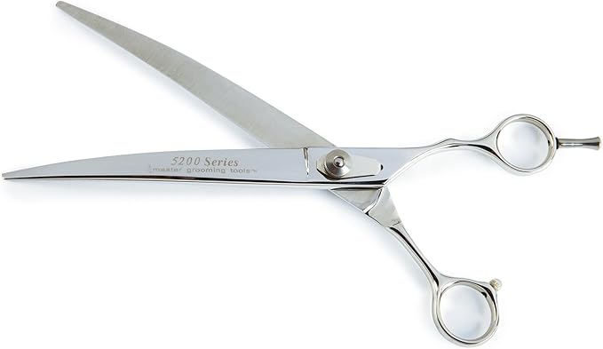 Master Grooming Tools 5200 Series Shears — High-Performance Shears for Grooming Dogs - Curved 7½"