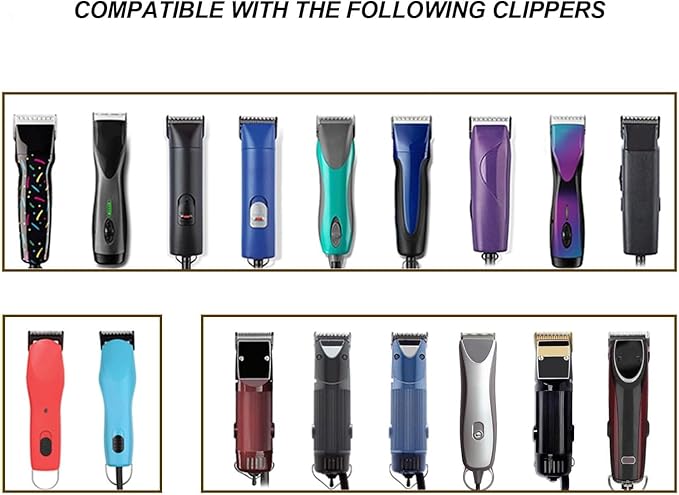 Detachable Pet Dog Grooming Wide Blades-Size 30W Dog Grooming Wide Blade，Compatible with Most Andis,Oster A5,Wahl km10 Clippers -2PCS 30W(Black)