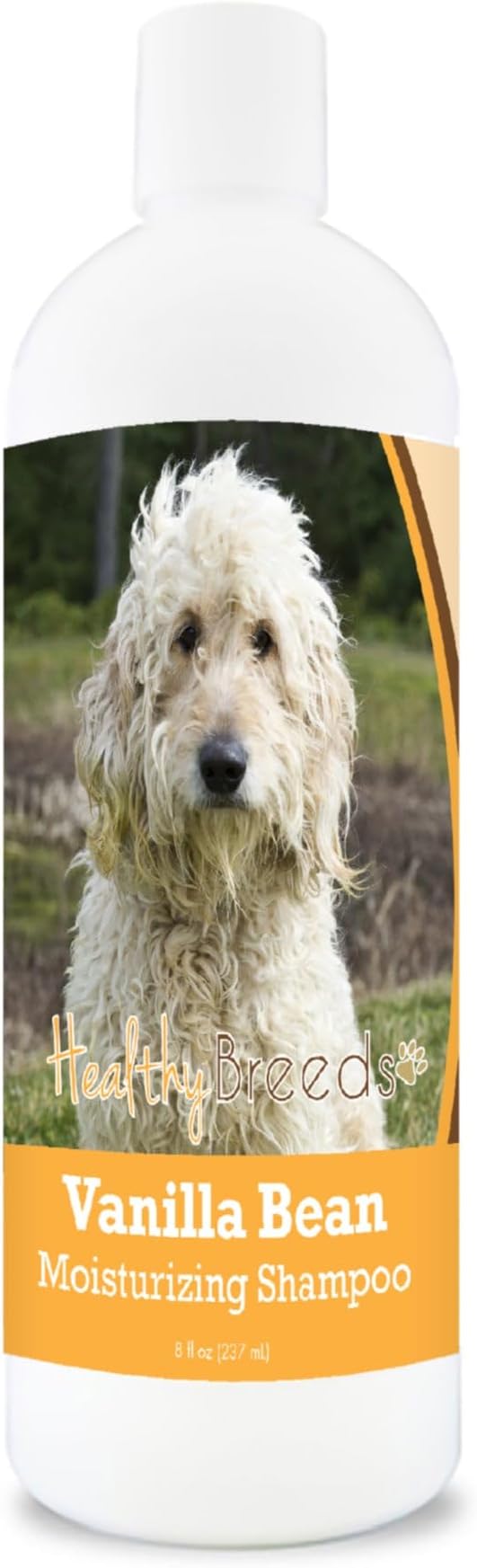 Healthy Breeds Goldendoodle Vanilla Bean Moisturizing Shampoo + Conditioner - with Vitamins A, D, E + Coconut Oil - 8 oz