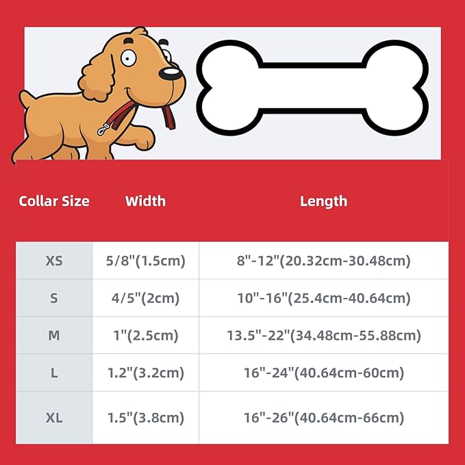 MR. CHUBBYFACE Christmas Red Plaid Dog Collar with Flower, Cotton Christmas Collar with Metal Buckle, Boy Girl Dog Collars for Small Medium Large Dogs