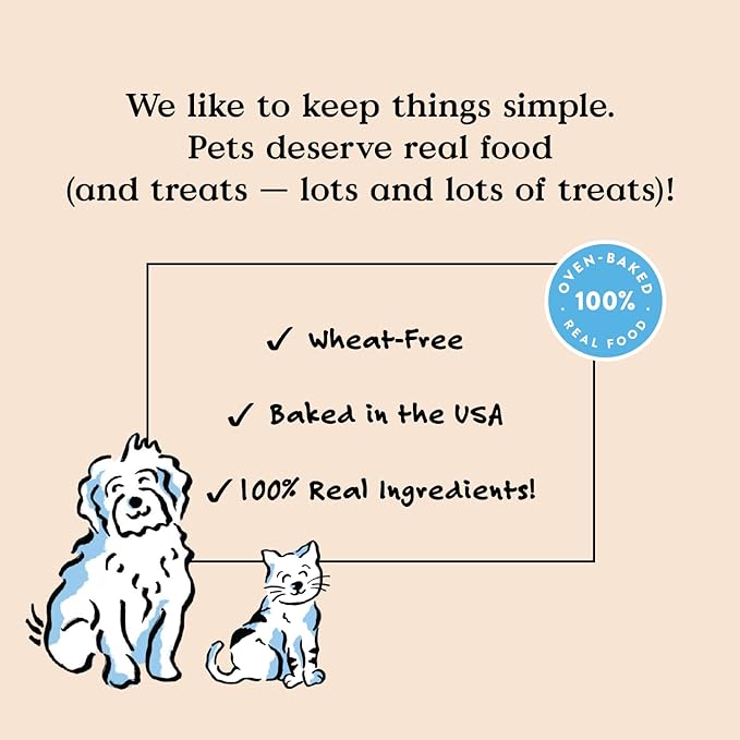 Bocce's Bakery Chicken & Pumpkin Dog Food Toppers – All-Natural, Wheat-Free Dog Food Topper Made with Real Ingredients, Baked in The USA, 8 oz