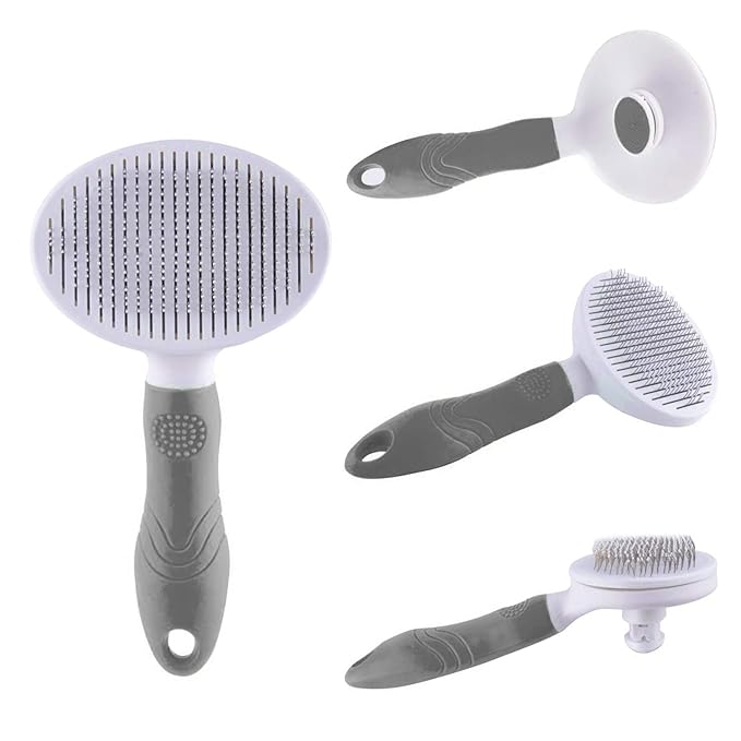 Slicker Brushes for Cats and Dogs - Removes Loose Undercoat, Mats, and Tangled Hair - Massage and Shedding Grooming Comb