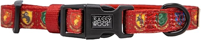 Dog Collar Harry Potter™ - M, Adjustable, Durable, Comfortable and Stylish Pet Accessories for Medium Dogs