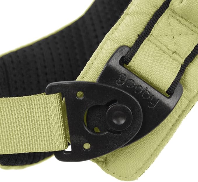 Gooby Lite Gear Z Harness - Scratch Resistant Ergonomic Harness with Shock Absorption - Head-in Harness for Small or Medium Dogs