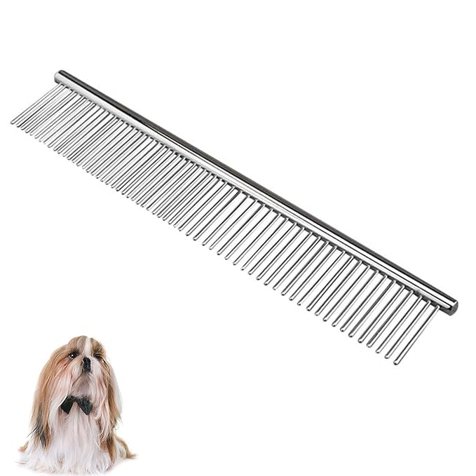 Small Dog Grooming Brush - Perfect for Shih Tzus, Yorkies, and Maltipoos - Ideal Puppy Hair Brushes for Maltese and Small Breeds