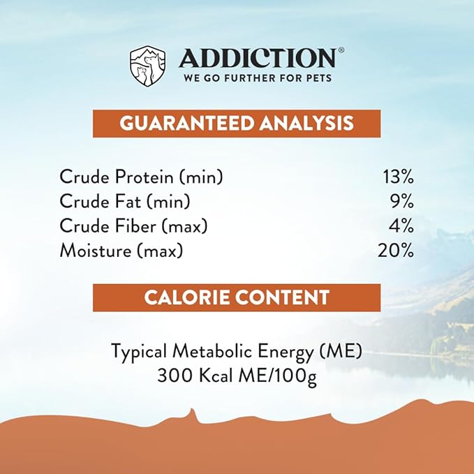 Addiction Meaty Bites All Life Stages Grain-Free Premium Kangaroo Dog Treats - 4 Ounces