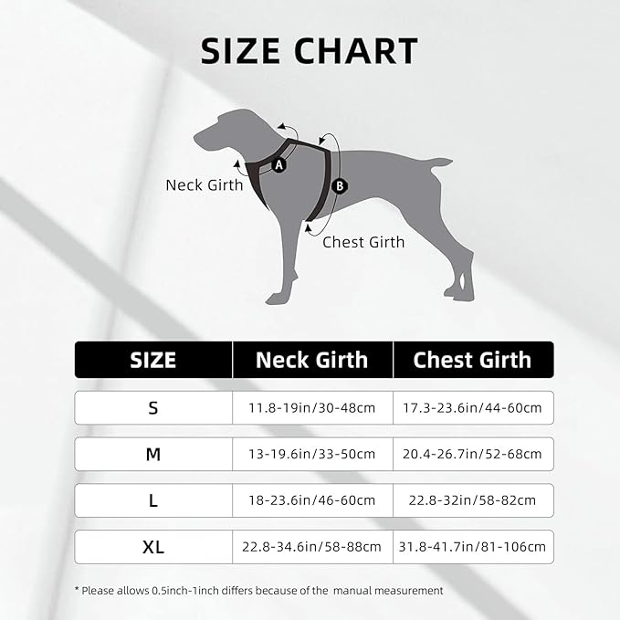 Personalized Dog Vests Customization for Puppy Medium Large Sized Dogs, Customize No Pull Dog Harnesses with Easy and Adjustable Wearing Buckles, DarkRed, L