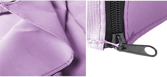 Dog Crate Cover Waterpoof Purple Pet Kennel Covers for Puppy Cat Indoor Outdoor Fit for 1 Door Wire Crate, 43.31x28.74x37.40 Inch