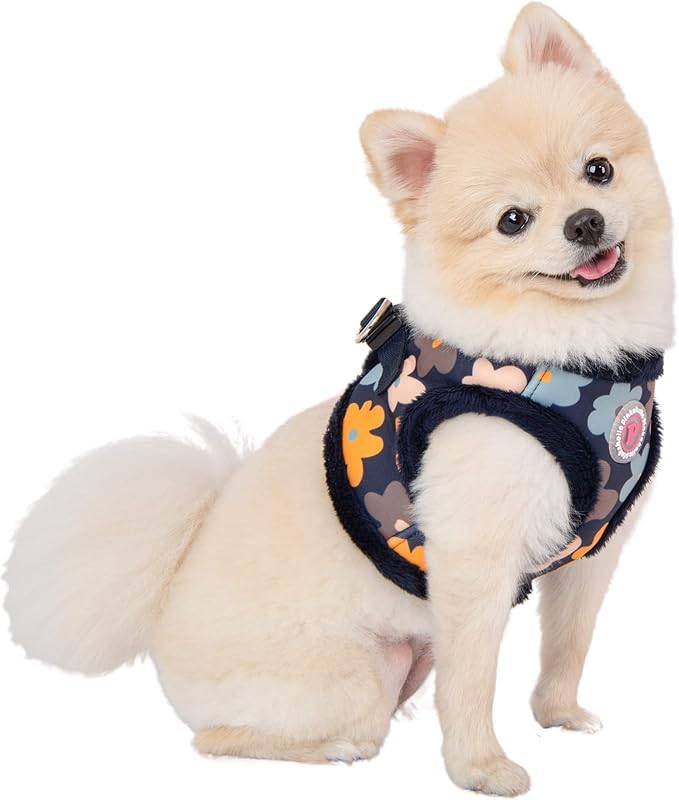 Pinkaholic New York Heather Vest Harness - Navy - S (NAWD-HB7731-NY-S)