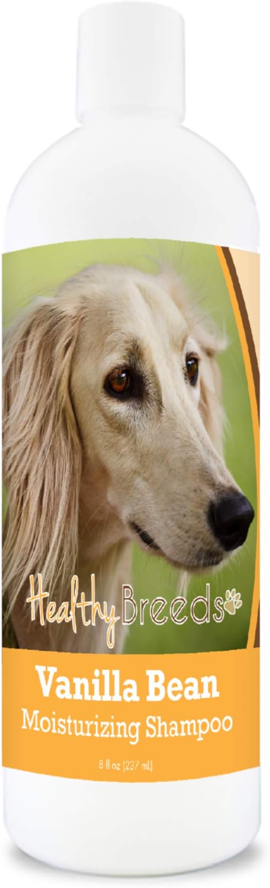 Healthy Breeds Saluki Vanilla Bean Moisturizing Shampoo + Conditioner - with Vitamins A, D, E + Coconut Oil - 8 oz