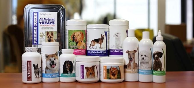 Healthy Breeds Afghan Hound Oatmeal Shampoo with Aloe 16 oz (Pack of 2)