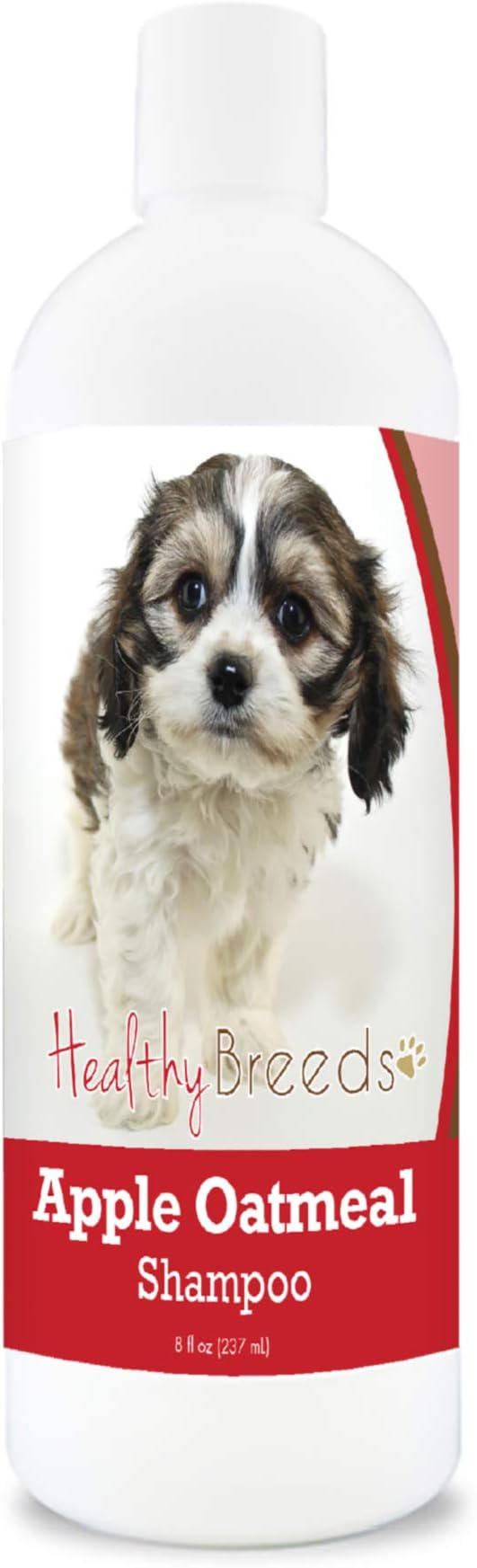 Healthy Breeds Cavachon Apple Oatmeal Dog Shampoo - All Natural, Tearless & Hypoallergenic Cleanser & Conditioner - Best for Dry, Itchy or Irritated Skin - 8 oz