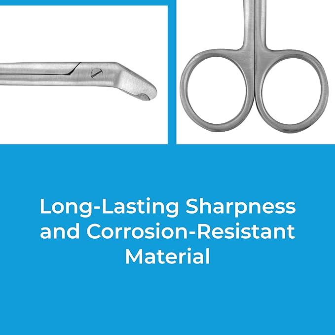 Nail Scissors – Stainless Steel Clippers and Trimmers for Pets | Professional Grooming Tool for Precise and Safe Nail Trimming (3.5" Cat Nail Scissors)