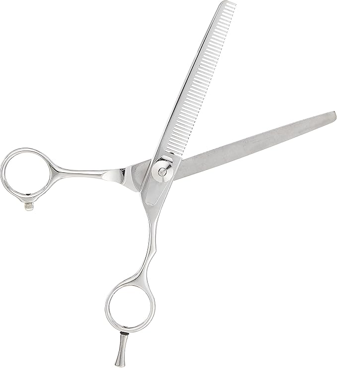 Master Grooming Tools 5200 Series Shears — High-Performance Shears for Grooming Dogs - 46-Tooth Thinners, 6½"