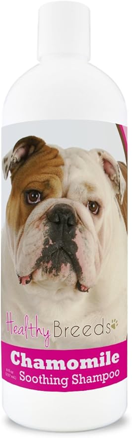 Healthy Breeds Bulldog Chamomile Soothing Dog Shampoo 8 oz