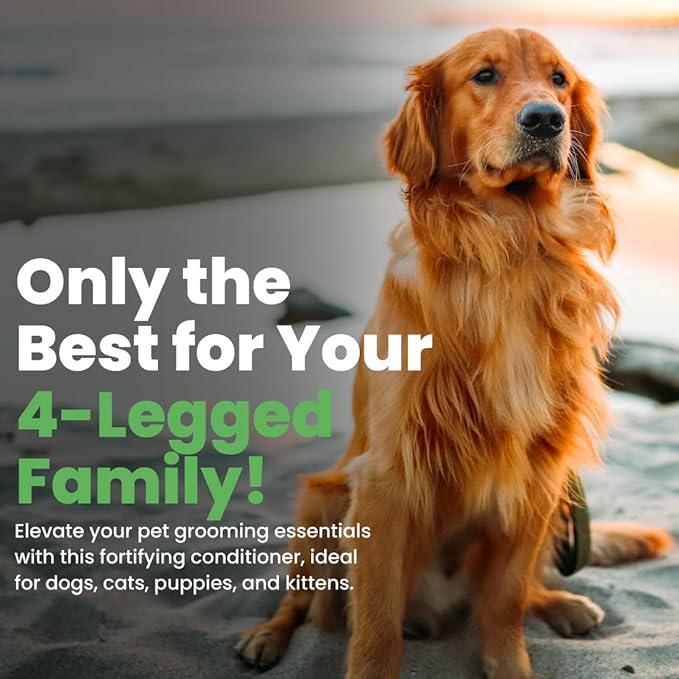 Best Shot Scentament Spa Fortifying Puppy Conditioner, Ideal Skin Care Product, for Deep Cortex Conditioning, Fresh Apple Lily, 16 Oz.