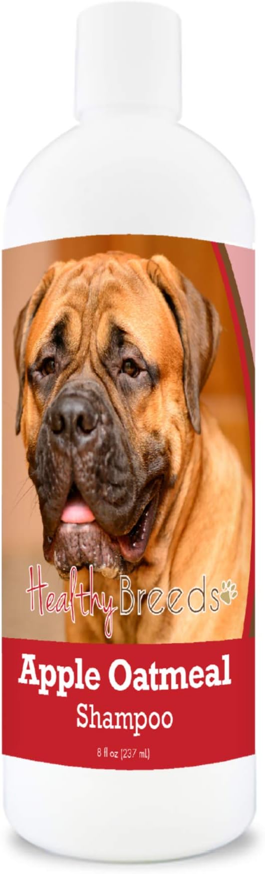 Healthy Breeds Bullmastiff Apple Oatmeal Dog Shampoo - All Natural, Tearless & Hypoallergenic Cleanser & Conditioner - Best for Dry, Itchy or Irritated Skin - 8 oz
