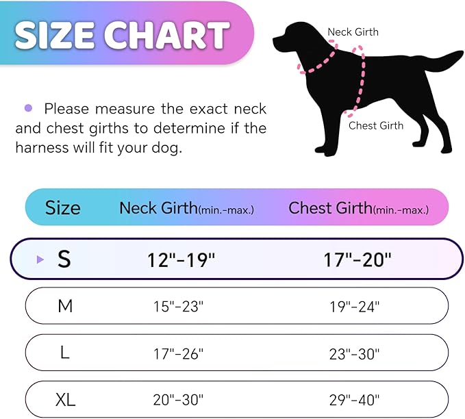 QQPETS No Pull Dog Harness with 2 Leash Clips，Adjustable Soft Padded Dog Vest, Reflective Outdoor Pet Oxford Vest with Easy Control Handle for Small to Large Dogs Walking Training