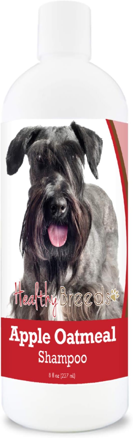 Healthy Breeds Cesky Terrier Apple Oatmeal Dog Shampoo - All Natural, Tearless & Hypoallergenic Cleanser & Conditioner - Best for Dry, Itchy or Irritated Skin - 8 oz