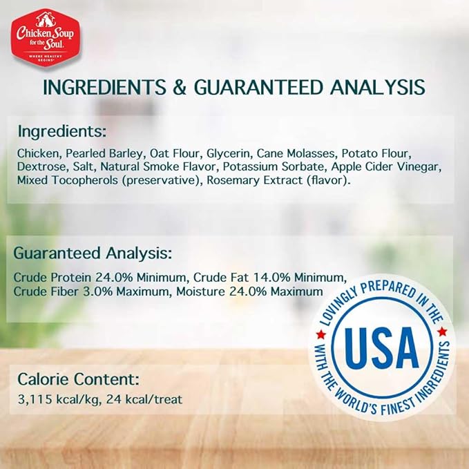 Chicken Soup For The Soul Savory Sticks Dog Treats, Chicken, 32 Ounce Bag | Soy, Corn & Wheat Free, No Artificial Flavors or Preservatives