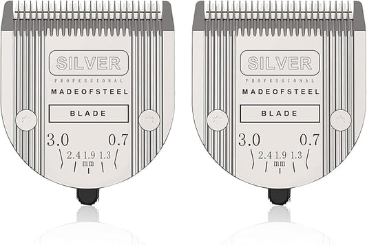 5 in 1 Replacement Blades Compatible with WAHL Bravura .Chromado，Creativa，Figura Dog Clippers for Dogs Grooming（2 Packs