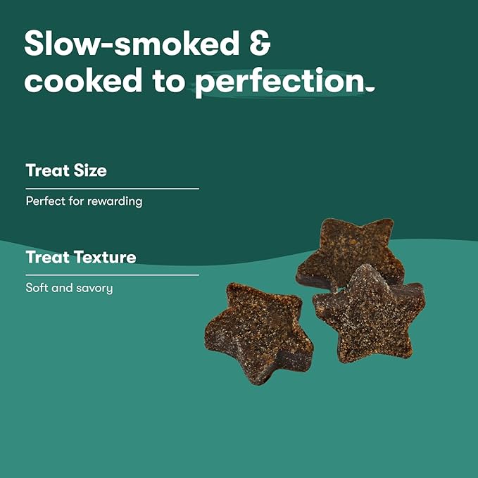 Jinx Chicken & Banana Training Treats for Dogs and Puppies, Low-Calorie, All Natural, Slow-Smoked Real Chicken, No Fillers 4oz, 6 Pack