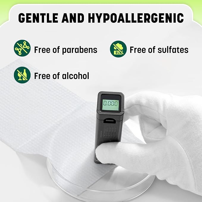 Dog Wipes for Paws and Butt, Plant-Based Large Pet Wipes for Dogs/Cats Hypoallergenic, 8X9 Inch Easy to Use Dog/Cat/Puppy Cleaning Grooming Wipes Gentle Degradable (200 Count, Fallen Leaves)