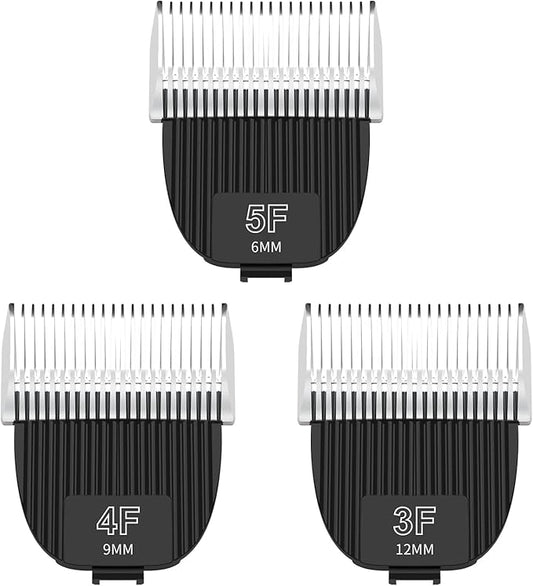 3F+4F+5F Flash Clipper Professional Detachable Replacement Blades,Compatible with Kenchii Flash Clipper Blade,3 Pack