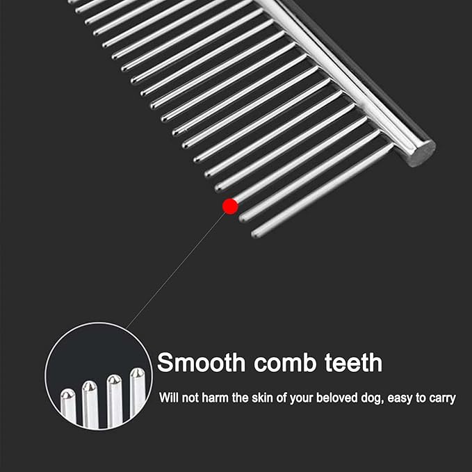 Small Dog Grooming Brush - Perfect for Shih Tzus, Yorkies, and Maltipoos - Ideal Puppy Hair Brushes for Maltese and Small Breeds