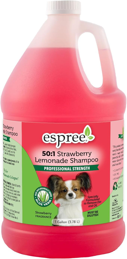 Espree 50:1 Pet Shampoo, Strawberry Lemonade