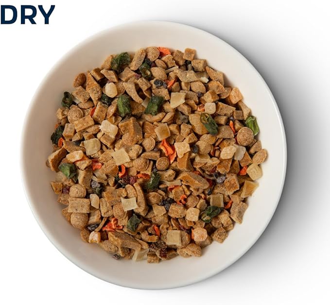 Slow Roasted Chicken Bowl with Ancient Grains, Vegetables & Fruits, Premium Dog Food Topper for Adult Dogs - 4lb