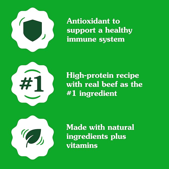 Greenies Smart Topper High Protein Wet Mix-in for Dogs, Beef, Peas & Carrots Recipe in Vitabroth™ Broth - Bone Broth + Vitamins E & B1, Pack of 10