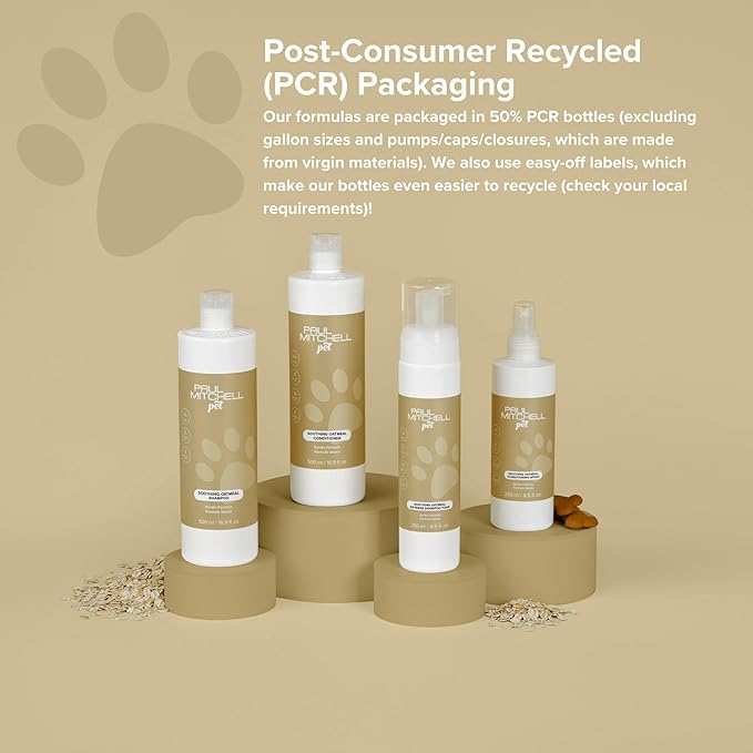 Soothing Oatmeal Conditioner, Gentle Formula for Dogs, 16.9 fl. Oz