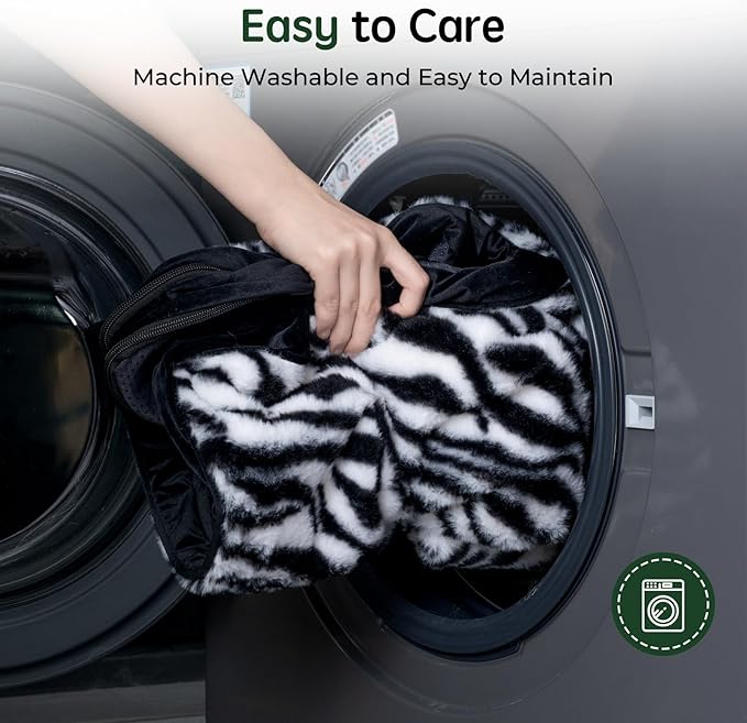 BALANCE Orthopedic Dog Bed, Egg Crate Foam Dog Couch for Pet Sleeping, Pet Sofa with Removable Washable Cover & Nonskid Bottom, Comfy Dog Bed for Large Dog, Black