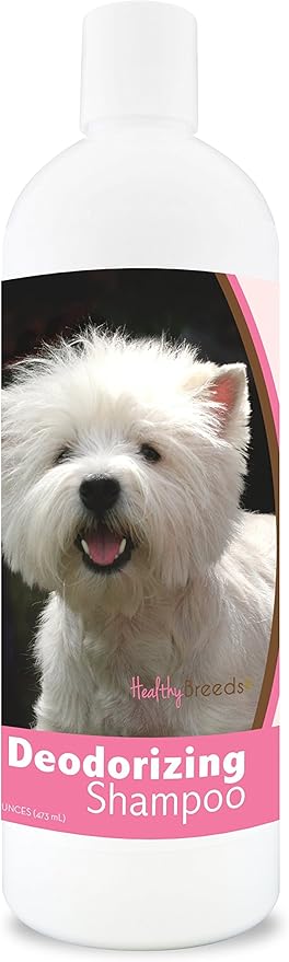 Healthy Breeds West Highland White Terrier Deodorizing Shampoo 16 oz