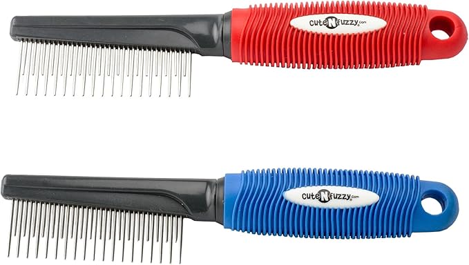 Ultimate Pet Shedding Comb, Blue