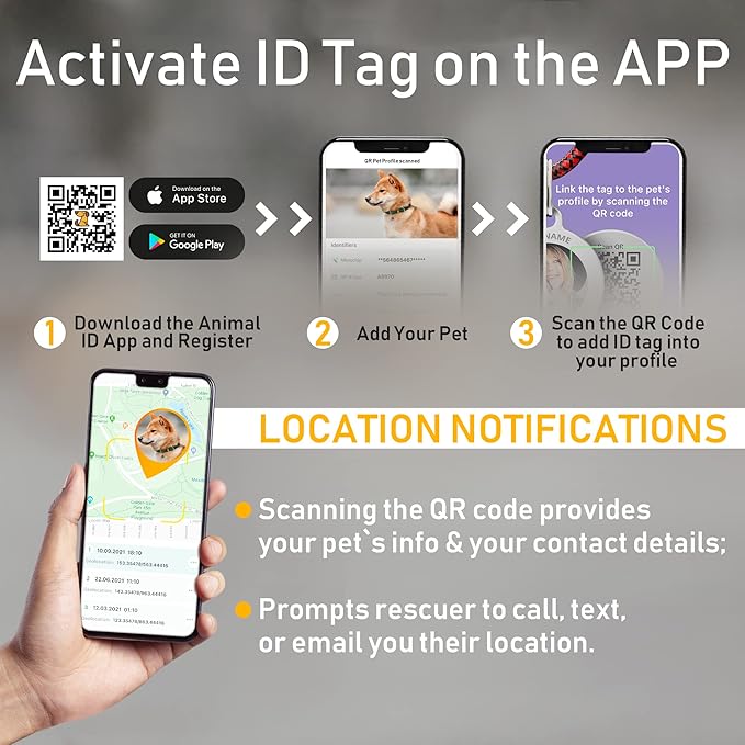 BRONZEDOG Rolled Leather Dog Collar with QR ID Tag Adjustable Soft Round Collars for Small Medium Large Dogs Puppy Cat (14" - 16" Neck Size, Turquoise)