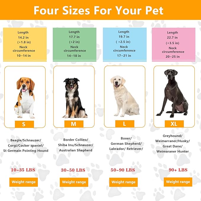 Dog ProngTraining Collar Choke Pinch Collar for Dogs with Comfort No Pull Dog Collar Rubber Tips and Quick Release Snap for Small Medium Large Dogs