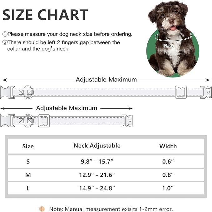 Dog Collar,Metal Buckle Pet Collar Suede Dog Collar Soft&Comfy Adjustable Pet Gift Collars with Bow for Small Medium Large Dogs (Small, Gray&Yellow)