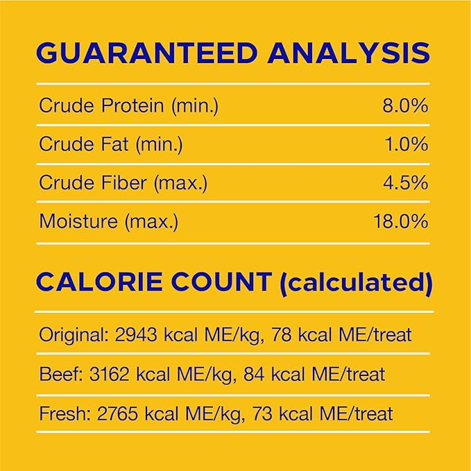 PEDIGREE DENTASTIX Large Dog Dental Care Treats Original, Beef & Fresh Variety Pack, 2.73 lb.Pack (51 Treats)