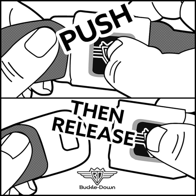 Buckle-Down Seatbelt Buckle Dog Collar - Wonder Woman Logo Red - 1.5" Wide - Fits 13-18" Neck - Small